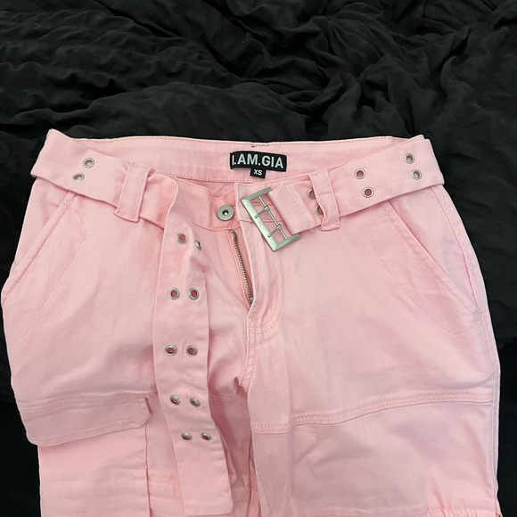 IAMGIA NAIMA CARGO PANT PINK - Picture 7 of 7